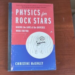 Physics for Rock Stars by Christine McKinley - Red and Blue Cover